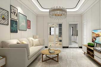 盐城现代风格-客厅