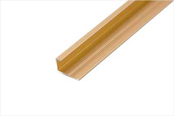 盐城航空纤维墙咔铝合金边条（钛金氧化）