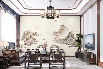 盐城森佰汇航空纤维墙咔（巴山蜀水）