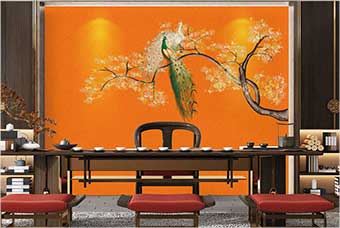 盐城森佰汇航空纤维墙咔（春花秋月）