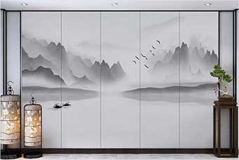 盐城森佰汇航空纤维(山水画系列)